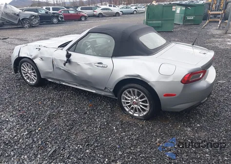 2018 Fiat 124 Spider Classica из США, поврежденный, VIN JC1NFAEK8J0134743